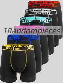 Bộ 3/6/1 quần lót nam màu trơn, được làm từ vải polyester co giãn cao cấp, mềm mại và thân thiện với da, thời trang, nhanh khô, dễ thương, phù hợp cho đám cưới, tỏ tình, kỷ niệm, mặc hàng ngày và các dịp khác. Quần short nam, quần boxer, quần đùi nam, quà tặng cho bạn trai. - Nhiều màu - Xem 16