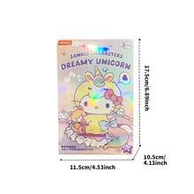 Miniso Sanrio Dreamy Unicorn Vinyl Plush Blind Box - Gradient Color Design, Vinyl And Short Plush Composite Material, Portable Pendant/Toy Collection (1 Piece Randomly Shipped) - Multicolor - View 6