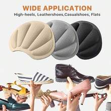 8 piezas/4 pares de almohadillas para talón para zapatos, insertos de esponja autoadhesivos para reducción de talla y protección contra ampollas, taloneras gruesas y cómodas, ajuste universal para hombres y mujeres, regalo ideal para cónyuge y madre - sin olor, sin energía, sin batería, zapato, selecciones de primavera y verano, regalos para damas de honor, decoración de habitación, decoración de dormitorio, playa, viaje, para hombres, para mujeres, vacaciones, Día de la Mujer, artículos de viaje, recuerdos de boda, Y2k, dormitorio, accesorios de coche para mujeres, decoración de cocina, cosas lindas - Multicolor - Ver 1