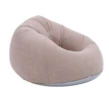 Sofá Inflable Sillón Inflable Gris Ligero y Respetuoso con la Piel para Sala de Estar - Gris - Ver 1