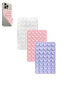 强力抓握硅胶手机壳，带双面吸盘支架 - 免提支架，适合自拍和视频，手机配件兼容 、Android 手机，生日礼物，家人、朋友手机支架，手机支架，手机配件 - 多色 - 查看 66