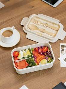 1 pieza Taza de desayuno con tapa y cuchara, Taza de avena con cuchara, Taza de ensalada, Taza de batido, Taza de dieta, Bolsa de almuerzo con caja de avena, Bolsa de almuerzo, Recipiente de avena sellado, Recipiente de desayuno portátil, Color aleatorio, Taza de desayuno reutilizable apta para fruta, pudín, yogur, ensalada, yogur, cereales, leche, sopa, etc., excelente para el hogar, la escuela, la oficina, los viajes y los picnics al aire libre - Multicolor - Ver 8