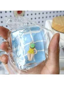 1/2/4/6/12件手工 Taba 聖誕捏捏玩具，亮面麥芽糖聖誕雪人與聖誕樹扁平玩具，聖誕禮物填充物，可愛日系扁平玩具，扁平貓爪毛球，聖誕壓力緩解感官玩具 - 泳池 - 查看 9