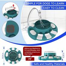 Level 2 In 1 Dog Puzzle Toy For Small/Medium/Large Dogs Treat Puzzles Slow Feeder Enrichment Food Feeding Dispenser Puppy Mental Stimulation Brain Stimulating Mind Toys Christmas New Year Gift - 馬提斯綠 - 查看 6