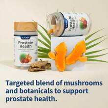 Natural Prostate Supplement For Men - Saw Palmetto Extract & Turmeric - Urinary Tract Health - 3rd Party Tested - 1 chai - Xem 4