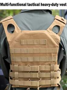 1 chiếc áo gi lê chiến thuật Airsoft, kiểu Molle thoáng khí JPC, có thể điều chỉnh, dùng cho huấn luyện game CS, phù hợp với người có vóc dáng mảnh mai, áo gi lê chiến thuật Airsoft ngoài trời, áo gi lê paintball có thể điều chỉnh, áo gi lê chiến thuật Airsoft ngoài trời, có thể điều chỉnh cho người lớn tập luyện, súng hơi mềm chiến thuật, paintball, chiến thuật, SWAT, tấn công, bắn súng, truy đuổi, ngoài trời, thiết bị mang theo, áo gi lê - Nhiều màu - Xem 3