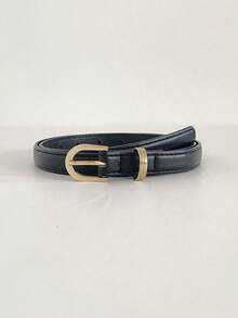 1 peça de cinto feminino elegante, casual, retrô, vermelho, de couro sintético, adequado para jeans, calças de terno, saias, uso diário, trabalho, encontros no outono/inverno, verão, escola, outono, Halloween