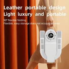 ISRBV Work Boot Dryer, Boot Warmer,Boot Dryer For Work Boots,Telescopic Shoe Dryer With Smart Timer, Shoe Dryer And Deodorizer, Auto Off Timer, Folding Design And Smart Panel - White - View 11