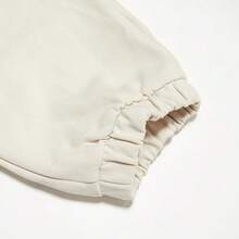 Adidas Women's Drawstring Waist Jogger Pants, Casual Sweatpants, Spring/Autumn - Khaki - View 4