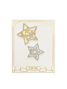 Christian Dior 2025限量版圣诞星发夹，女士配饰，配饰，发夹，发卡，圣诞节，圣诞用品 - 1PC - 查看 2