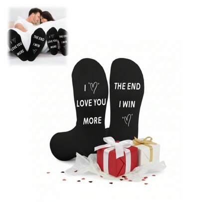Valentines I Love You Couple Socks Gifts Him Her Boyfriend Girlfriend Husband Wife Anniversary Stocking Fillers
