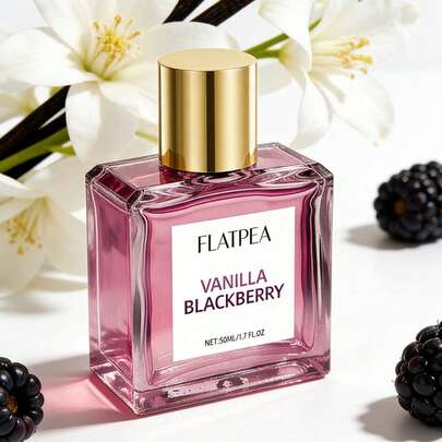 50ml/1.7oz Blackberry Vanilla Wax-Free Room Spray - Portable Air Freshener For Home, Bathroom, Kitchen, Fashionable Fruity Scent, Perfect Gift For Blackberry Lovers