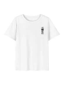 女士时尚夏季圆领短袖T恤，柔软舒适，休闲百搭。印花图案灵感源自度假风情的棕榈树和英文字母，散发青春活力。适合度假、跑步、休闲、聚会、派对等各种场合。宽松的街头风设计，也适合户外穿着，是夏季穿搭的理想之选。 - 白色 - 查看 4