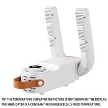 ISRBV Work Boot Dryer, Boot Warmer,Boot Dryer For Work Boots,Telescopic Shoe Dryer With Smart Timer, Shoe Dryer And Deodorizer, Auto Off Timer, Folding Design And Smart Panel - White - View 12