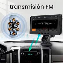 Estéreo CarPlay 5400 7'' HD Touch Bluetooth Apple Carplay Android Auto - Multicolor - Ver 7