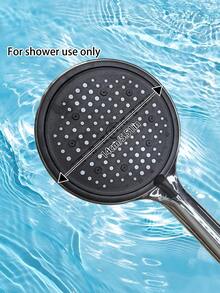 (Bộ 3 món) Vòi sen áp lực cao, vòi sen mưa điều chỉnh 8 chế độ với ống dẫn bằng thép không gỉ dài 59 inch và giá đỡ vòi sen cầm tay, bộ vòi sen phòng tắm, phụ kiện phòng tắm, dụng cụ phòng tắm - Bạc - Xem 10