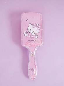 1 Sanrio Style Hello Kitty Kawaii Hair Comb. Kitty Cartoon Characters Can Use Hair Combs With Different Hairstyles (Some Parts May Be Random)