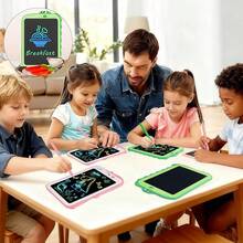 Tablet de Escritura LCD para Niños,Tablero Electrónico de Dibujo a Color para Niños, 8.5in Pizarron Magico, con Pantalla de Bloqueo, Reutilizable, Tablero Electrónico para en Casa, Estudio, Oficina - Modelo de dinosaurio de 8.5 pulgadas - Ver 7
