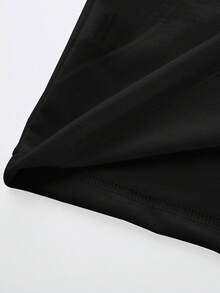 T-shirt décontracté à manches courtes et col rond pour femmes