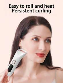 PinkSings 加热睫毛夹，可充电电动睫毛夹，带LED显示屏，3档温度可调，可充电，自然卷翘，持久定型，女士适用