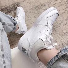 Nike COURT BOROUGH MID Older Kids' Casual Sports Sneakers - White - View 9