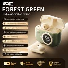 Acer OHR508 無線藍牙入耳式耳機，附充電盒，時尚復古外觀，降噪通話，立體聲，舒適佩戴，兼容 iOS/Android 手機 - 均碼 - 查看 15