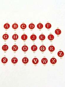 Fashionable Heart Letter Pendant Bracelet, Women's Adjustable Braided Rope Bracelet With Rhinestone A-Z, Women's Jewelry Gift - Bracelet - View 76