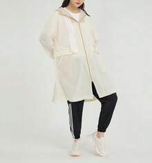 Adidas New Stella Series Casual Hooded Windproof Jacket For Women - Beige - View 5