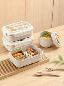 1 pieza Taza de desayuno con tapa y cuchara, Taza de avena con cuchara, Taza de ensalada, Taza de batido, Taza de dieta, Bolsa de almuerzo con caja de avena, Bolsa de almuerzo, Recipiente de avena sellado, Recipiente de desayuno portátil, Color aleatorio, Taza de desayuno reutilizable apta para fruta, pudín, yogur, ensalada, yogur, cereales, leche, sopa, etc., excelente para el hogar, la escuela, la oficina, los viajes y los picnics al aire libre - Multicolor - Ver 6