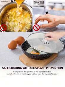 1/3 piezas Protector contra salpicaduras, Pantalla antisalpicaduras de sartén de acero inoxidable, Protector contra salpicaduras, Cubierta para grasa con mango plegable, Cubierta de malla para grasa, Para cocina, restaurante - Multicolor - Ver 11