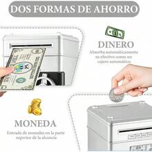 Money Box - Silver - View 3