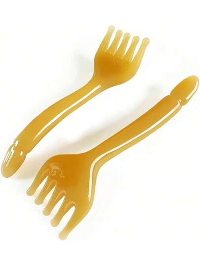 Scalp Massager Handheld Comb Resin Relaxation Massage Tool – Manual Relaxation Tool For Soothing Head Massage