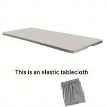 Mantel rectangular de ARSAGRISA de poliéster elástico, lavable y resistente a las arrugas para fiestas en el comedor y la cocina - Multicolor - Ver 13