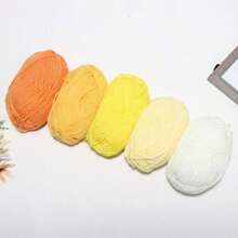 5pcs/250g 5-Color Handmade Crochet Yarn Set, Soft & Comfortable Knitting Yarn, Multipurpose For Crocheting Wallets, Clothes, Carpets, Suitable For DIY Valentine's Day Gifts, Scarves, Hats, Sweaters, Decorations, Wallets, Handbags, Approx. 50g/Pc (Random Packaging)