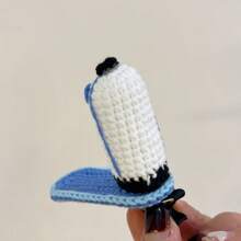 1pc Hat Hairpin - Cute Cartoon Krusty Krab Staff Hat Hair Clip, Kawaii Headwear Gift, Perfect Decorative Gift - Multicolor - View 4