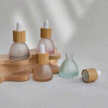 1pc 8ml Essential Oil Dropper Bottle, Sample Bottle, Cosmetic Packaging, Care Liquid Bottle, Portable Refillable Bottle