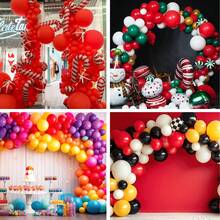 120pcs Balloon Arch Set In Various Sizes Is Suitable For Birthday Parties, Solo Parties, Graduation Ceremonies, Weddings, And Other Occasions. It Creates Atmosphere, Serves As A Room Backdrop, Or Is Ideal For Outdoor Balloon Arch Decorations. As A Background Decoration, It Is A Perfect Choice For Party Decorations.