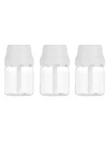 1/3支装可爱粉色冰淇淋/牛奶瓶造型空唇彩管（7/8/9毫升）旅行装可填充唇膏管，赠品，旅行，平价好物，旅行必备 - 彩色 - 查看 7