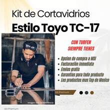 Cortadora de Azulejo Y Cortador De Vidrio TC-17 – Incluye 3 Repuestos, Resorte, Empaque, Desarmador, 1 Botella 20ml Lubricante Corte y Estuche de Lujo - Kit Profesional (Set 10Pzs) - 8 - Ver 8