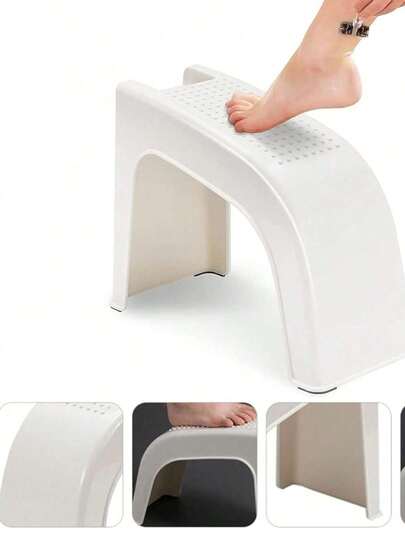 TOEDO 淋浴脚凳，方便刮腿毛，防滑淋浴脚凳，坚固耐用，适用于淋浴区、浴室和其他需要足部按摩的场所。