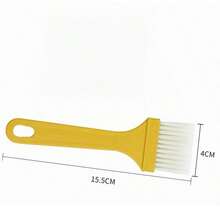1pc Heat Resistant Holiday Kitchen Oil Brush, Suitable For Portable Baking Brush, Can Be Used For Grilling, Baking, Cooking, Home Kitchen, Outdoor Camping, Picnic, Cooking Utensils, Barbecue Tools, Barbecue Accessories - Multicolor - View 10