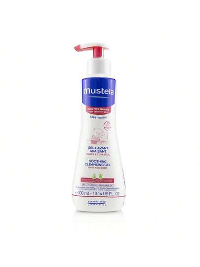  Mustela Soothing Cleansing Gel For Very Sensitive Skin - Hair & Body 300ml/10.14oz