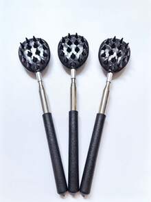 1个可伸缩仙人掌背部按摩器 - 耐用PVC材质，长柄带纹理握把，是女性、妈妈和婆婆的理想之选 - 新奇产品，结构坚固，母亲节礼物，背部按摩器 | 独特设计 | 耐用按摩器 - 彩色 - 查看 1