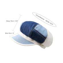 Apparel Women's Retro Peaked Ivy Newsboy Paperboy Gatsby Cabbie Painter Cap Hats 617BLUE - như hình ảnh - Xem 2