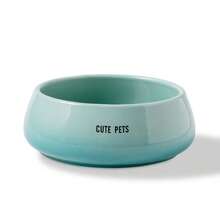 宠物陶瓷碗，封闭式碗口，防黑化，狗碗，家用水碗，防溅易清洗，大号猫咪零食碗，宠物碗