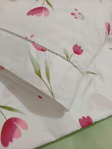 4-Piece Sheet Set, 100% Cotton Percale, Single, Double, Queen, King Sizes - 鬱金香 - 查看 2