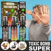 Stinky Fart Spray, Holiday Party Fool Toy Prank Stinky Entertainment Spray, Suitable For Various Party Scenes - 棕色 - 查看 5