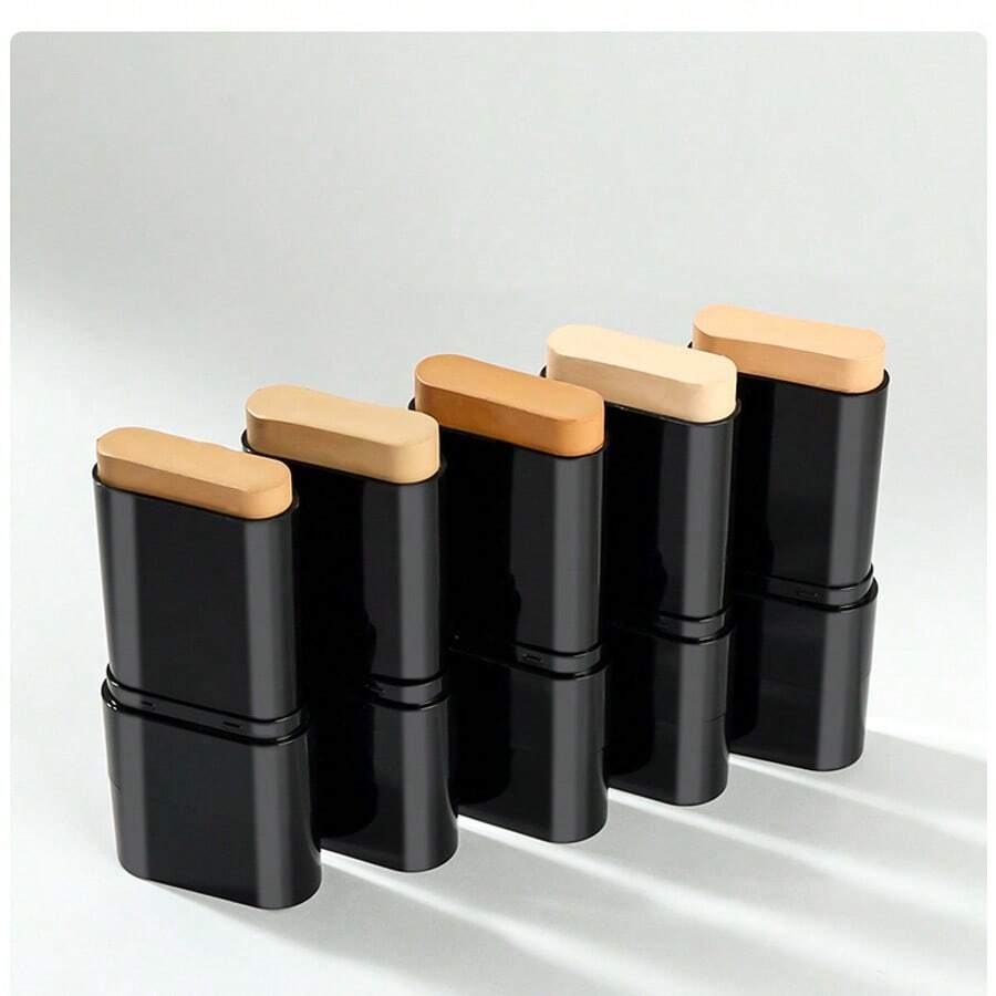 Eraser Foundation Make-Up Stick 15g,With Brush To Brighten Skin Liquid Foundation,Non-Marking,Long-Lasting Makeup Concealer - Multicolor - View 1