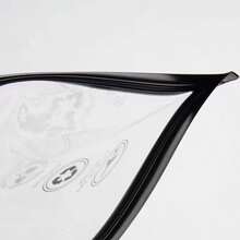 1/2/5pcsAircraft Liquid Zipper Bag, 20 X 20 Cm, 1-Liter TSA Certified Bag, Aircraft Carry On Luggage, Essential For Vacation, Waterproof And Leak Proof, With Handle, Black Transparent, Transparent Bag - Multicolor - View 11