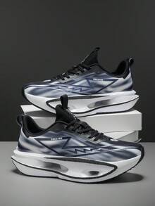 男士休闲跑步鞋,时尚简约风格,系带设计,舒适轻便,适合运动、户外、通勤、休闲、跑步训练,是健身爱好者的必备单品。 - 白黑 - 查看 17